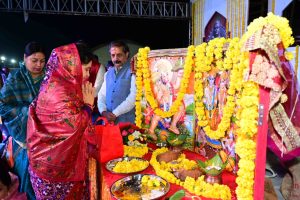 Bhojpal Festival fair started by releasing colorful balloons