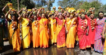 Taiposam celebrated with enthusiasm by taking out Kavadi Kalash and Rath Yatra