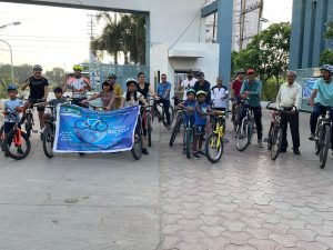 Resolved to make cycle a part of life by taking out a rally