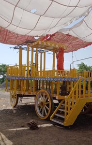 Lord Jagannath will leave on a chariot